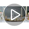 Clear Glass Candlestick Holders Set of 72 - 2.5 Inch Taper Candle Stands for Weddings & Parties