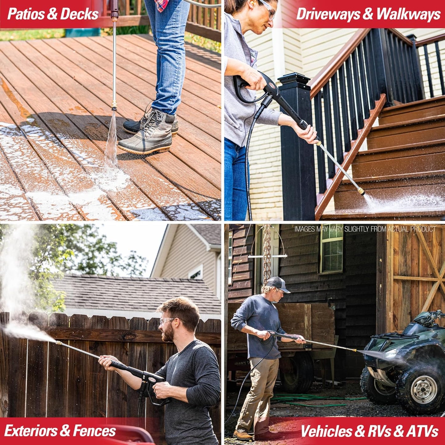 Simpson 3400 PSI Gas Pressure Washer - 2.5 GPM Cold Water Power Washer with 25' Hose | 49-State Compliant