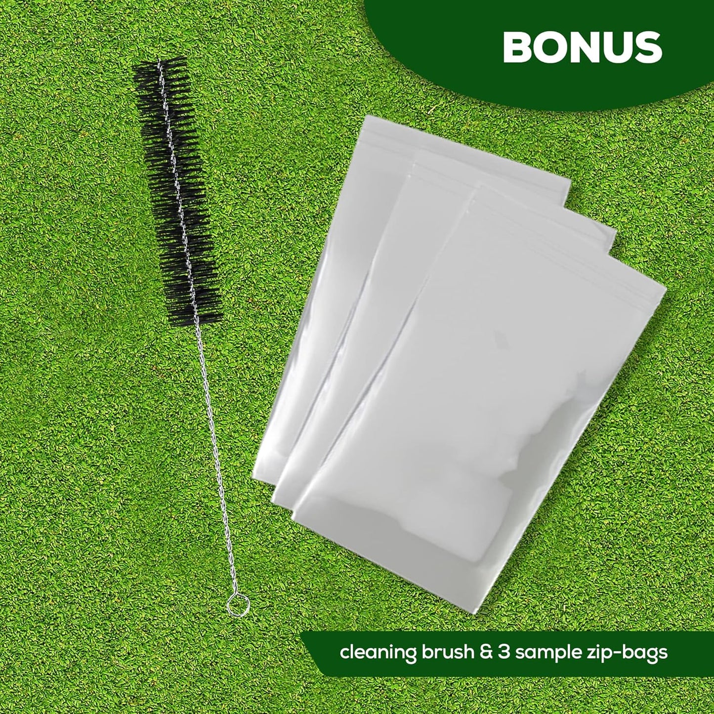 SturdyShape Soil Probe Sampler Kit - 12 Inch Durable Design for Accurate Soil Testing