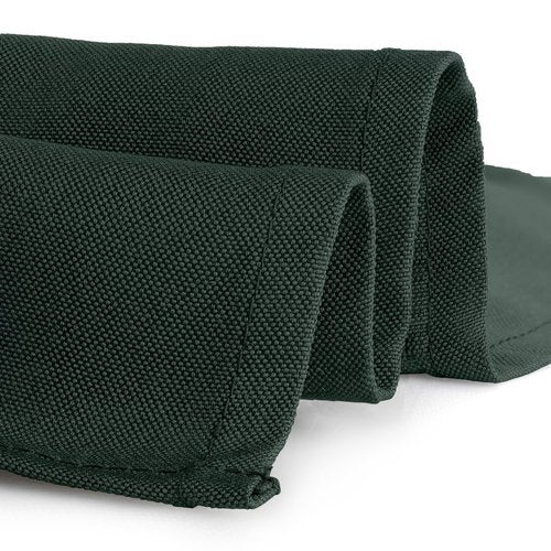 Gee Di Moda Square Tablecloth - 85 x 85 Inch Hunter Green Table Cloth for Large Square or Round Tables - Heavy Duty Washable Fabric - for Buffet Table, Holiday Party, Dinner, Wedding & Baby Shower