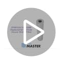 Radial Flow GAC Water Filter 20 Inch x 4.5 Inch - High Flow 20 GPM Replacement for Whole House Systems - Variation of Radial-Flow GAC Carbon