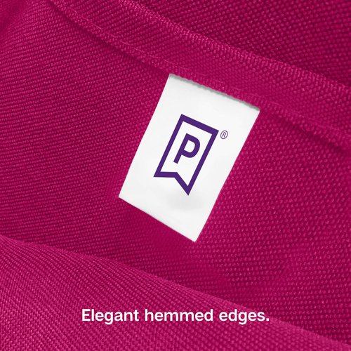 Gee Di Moda Rectangle Tablecloth - 60 x 84 Inch Fuchsia Table Cloth for 5 Foot Rectangle Tables - Heavy Duty Washable Fabric - for Holiday Party, Dinner, Weddings, Baby Shower & Events