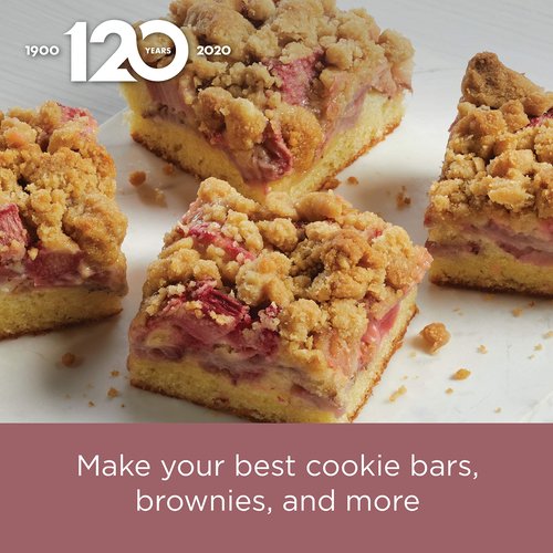 Farberware Nonstick Bakeware Baking Pan / Nonstick Cake Pan, Square - 9 Inch, Red