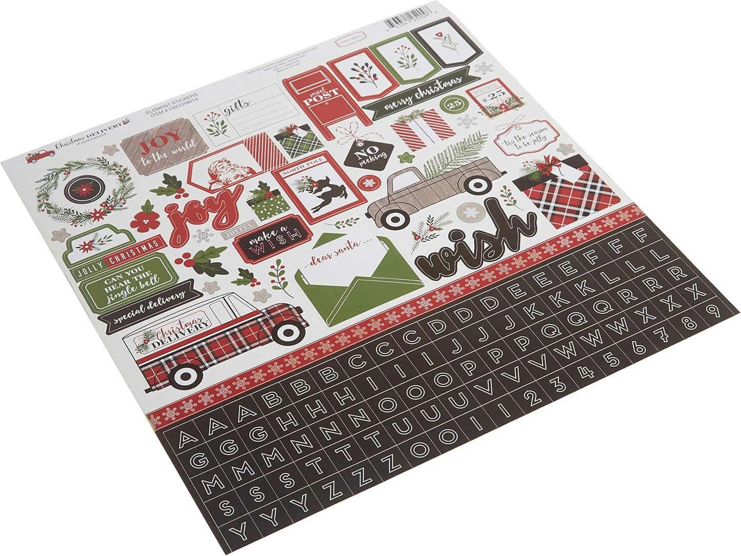 Christmas Delivery Collection Kit by Carta Bella - Festive Scrapbooking Supplies