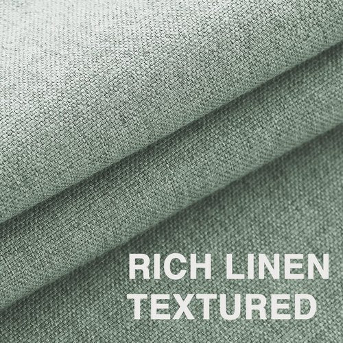 FantasDecor Linen Textured Table Cloths Rectangle Tablecloth Waterproof Spill-Proof Wrinkle Free Rectangular Cover for Dining Room and Outdoor Use, Heather Sage, 60 x 102 Inch