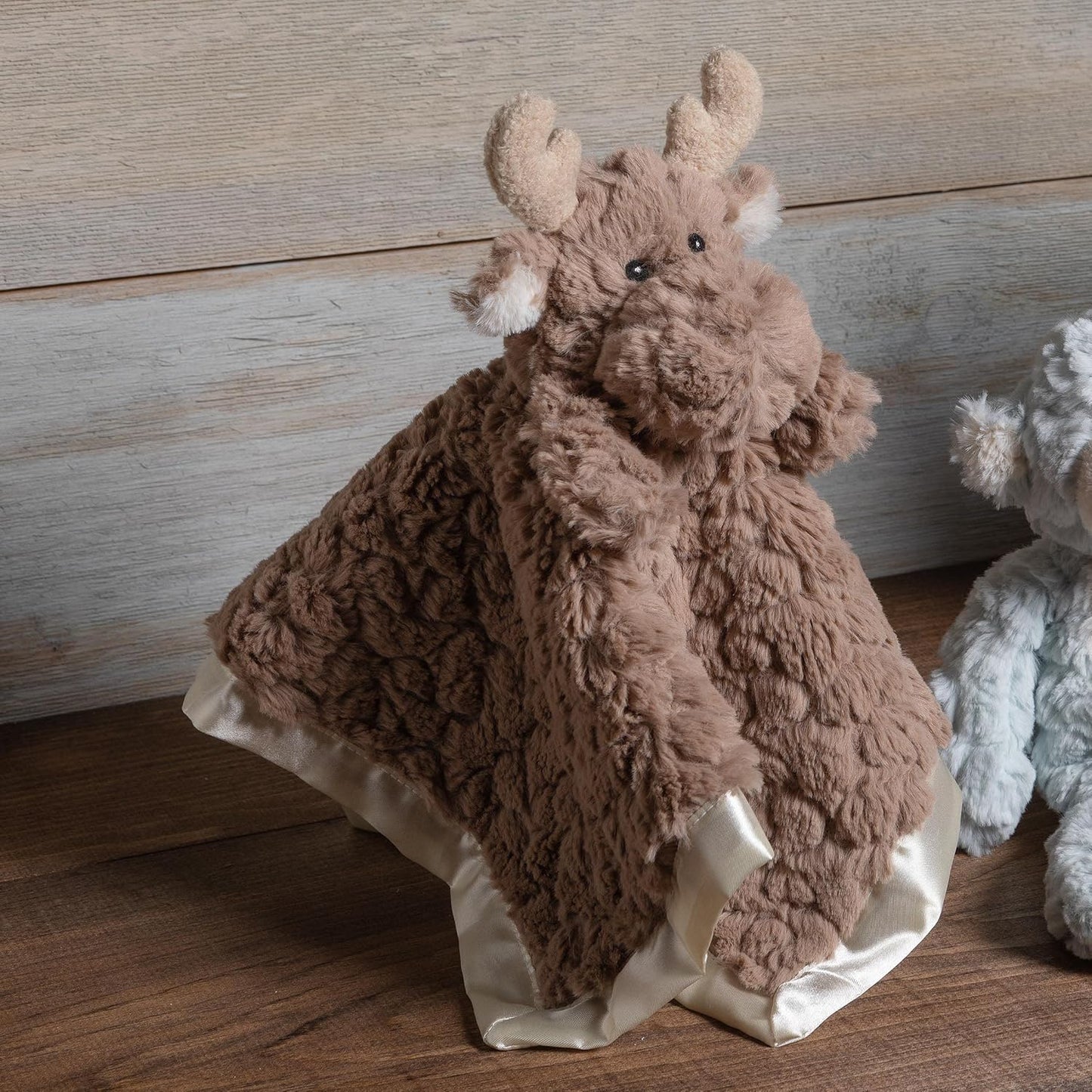 Mary Meyer Baby Lovey - Soft Moose Security Blanket & Stuffed Animal Toy | 13 x 13-Inches