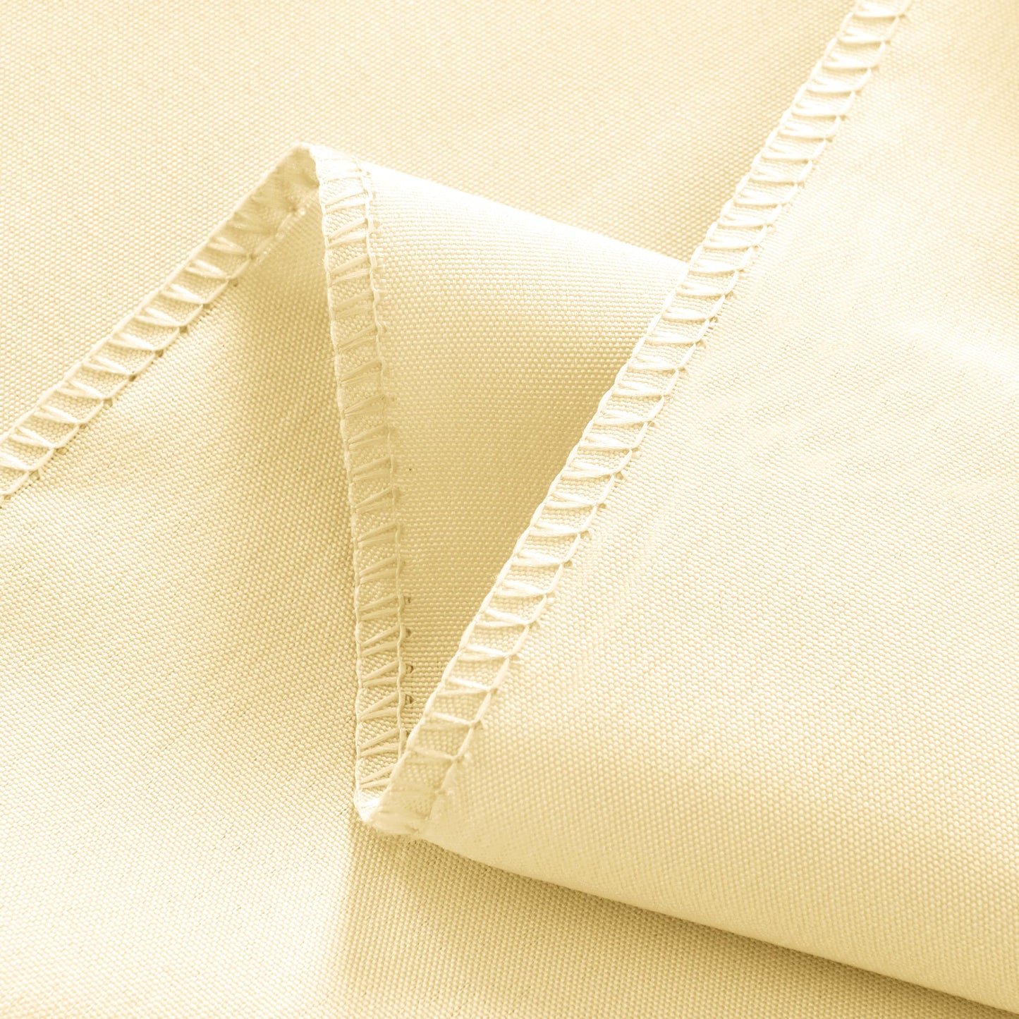 ZarzaaSik 2-Pack 60x102 inch Beige Table Cloths, Solid Stain and Wrinkle Resistant Oblong Tablecloth, Premium Plain Weave Polyester Fabric Rectangle Table Linen Covers for Hotel, Wedding