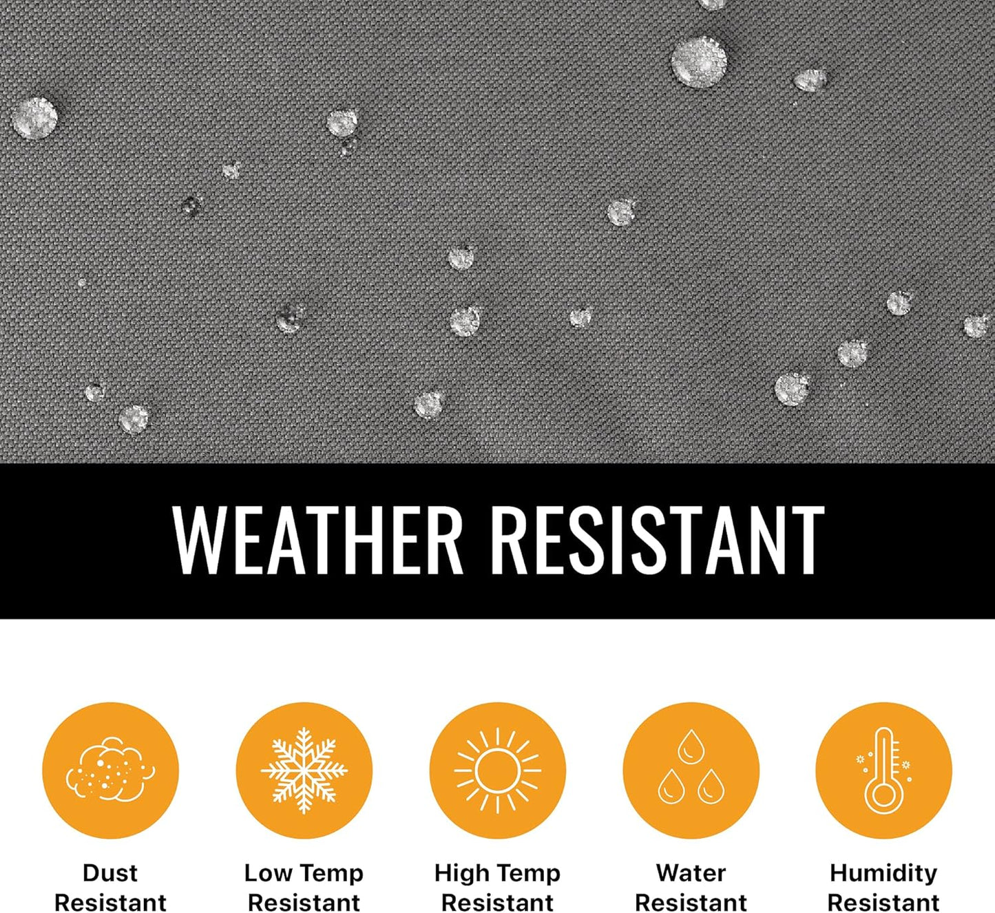 Patio Table & Chair Seat Cover - Durable, Water-Resistant Outdoor Furniture Protection | XL Size