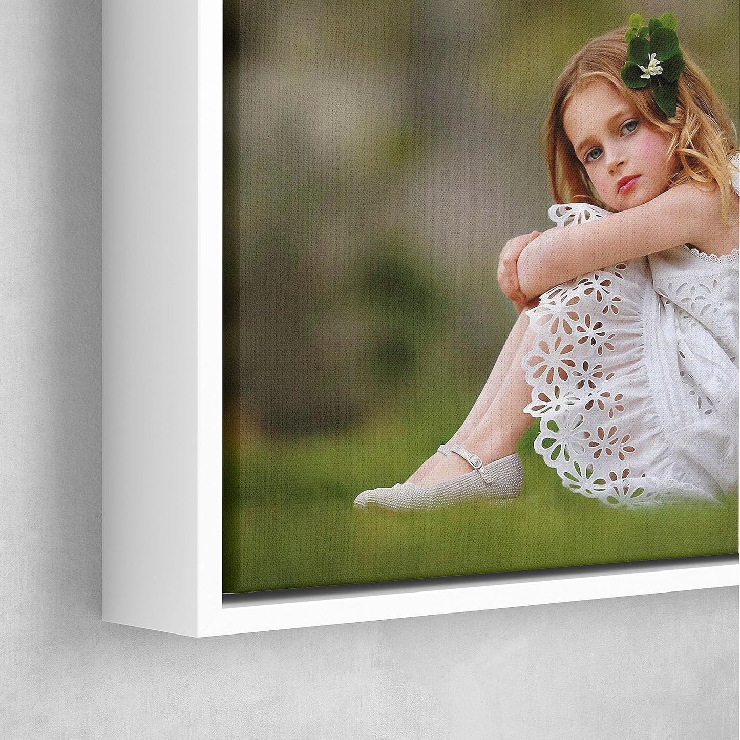 P&L ART | Personalized Custom Canvas Prints - Transform Photos into Stunning Wall Art | 8x10 White