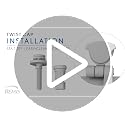 Elongated Padded Toilet Seat - Cushioned Vinyl Comfort, Easy Clean, Secure Hinges - White