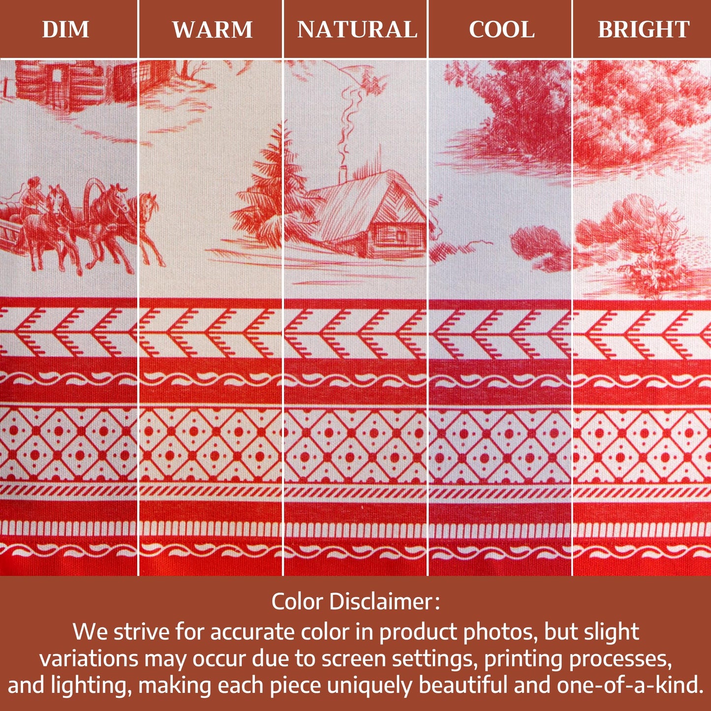 Maison d' Hermine Table Cloth Rectangle Table 100% Cotton 70 x 90 Inches Fall Tablecloth Reusable Everyday Use for Thanksgiving Christmas Decorations Dining Farmhouse Party (Winter Jouy)
