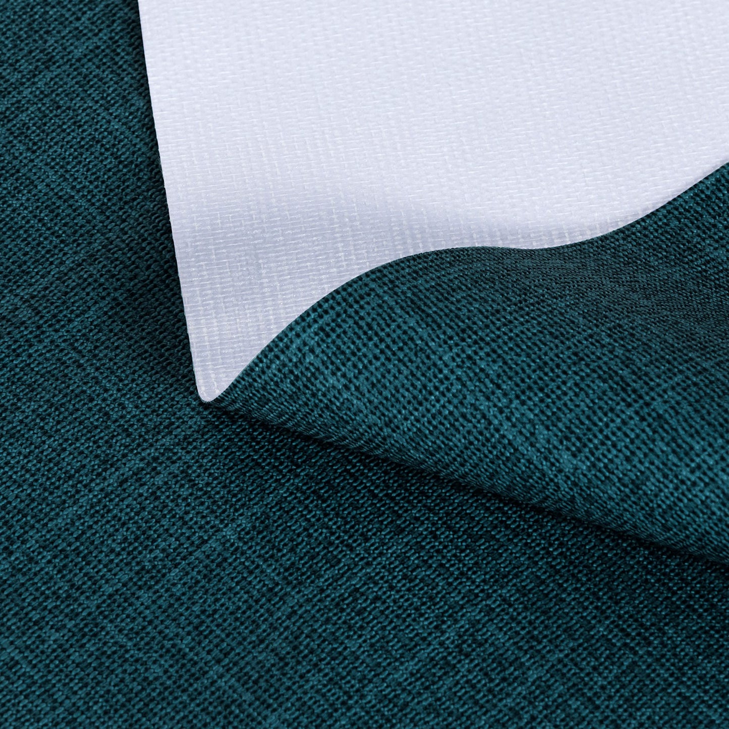 sancua 100% Waterproof Rectangle PVC Tablecloth - 54 x 54 Inch - Oil Proof Spill Proof Vinyl Table Cloth, Wipe Clean Table Cover for Dining Tables, Buffet Parties and Camping, Deep Teal