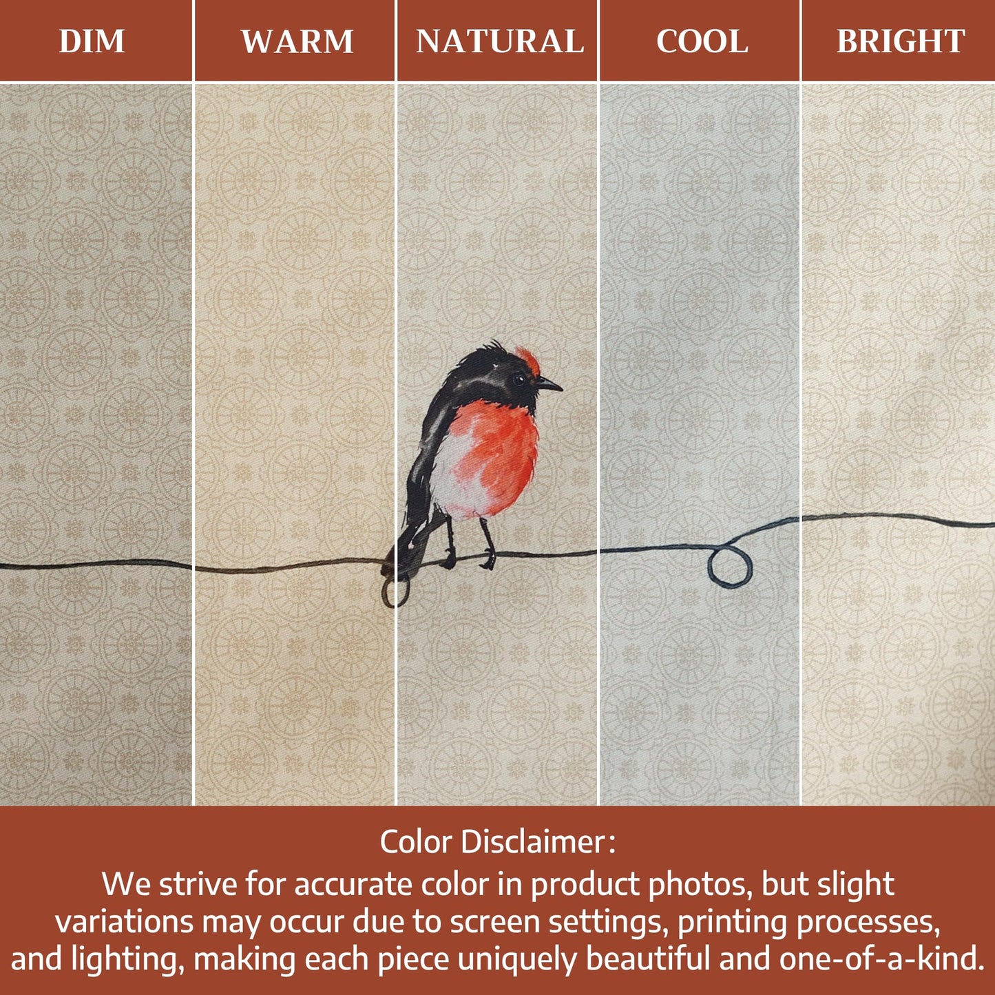 Maison d' Hermine Table Cloth Square Table 100% Cotton 60 x 60 Inches Tablecloth Reusable Decorative for Dining Kitchen Room Farmhouse Home Gifts for Mothers Day Spring Summer - Birdies on Wire