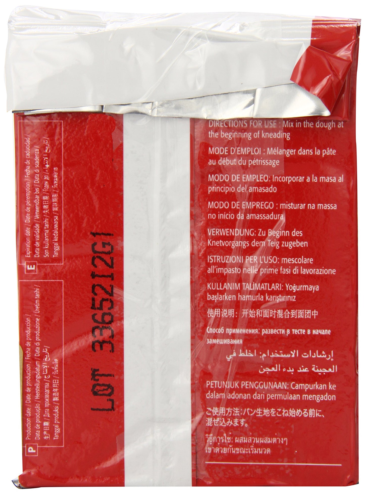 Lallemand Instaferm Instant Dry Yeast Leavening Agent, Red, 1 Pound