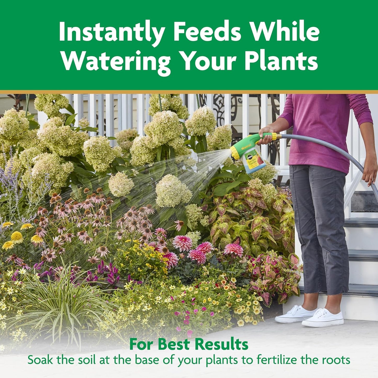 Miracle-Gro Bloom Booster Flower Food | Water Soluble Fertilizer for Vibrant Annuals & Perennials - 4 lbs.