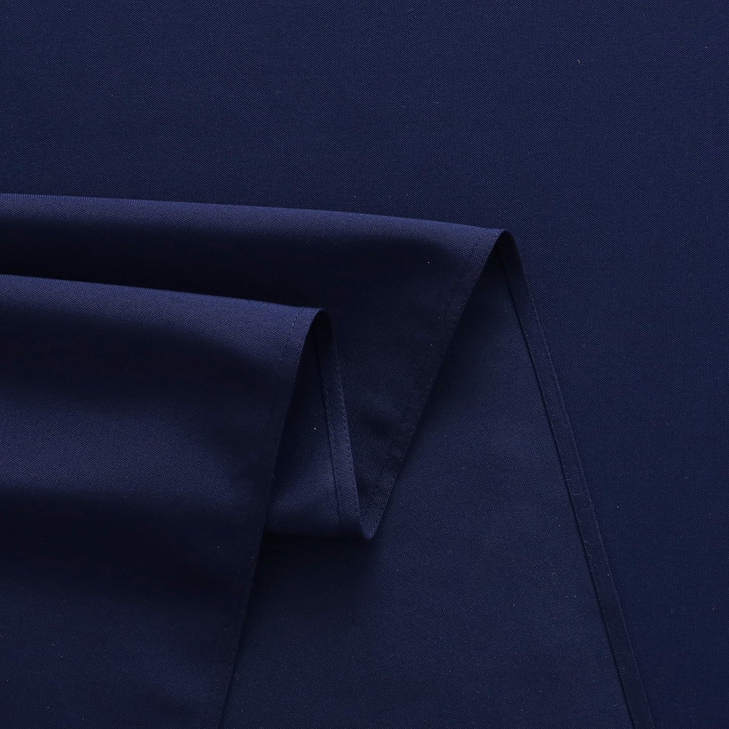 Navy Blue Rectangle Tablecloth Heavy Duty Wrinkle Free Polyester Table Cloths Waterproof, Washable, Spillproof and Oilproof Table Cover for Party, Banquet, Indoor & Outdoor-Square/Oblong 60 x 60 inch