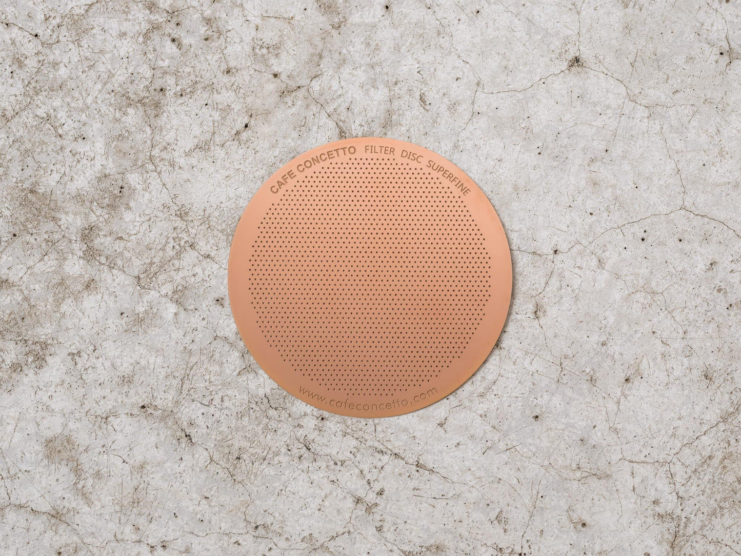 Filter for use in AeroPress XL Coffee Makers (Superfine XL) - Premium Replacement Disc - Reusable Metal, Titanium Coated Stainless Steel. Upgrade Your Mesh or Filter Papers