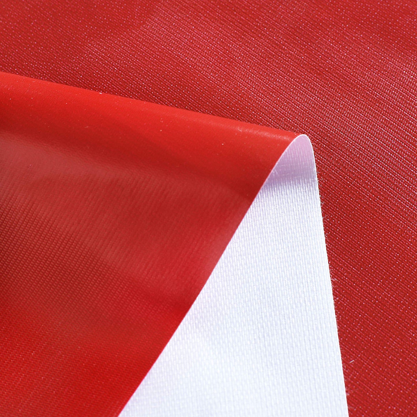 sancua 100% Waterproof Rectangle PVC Tablecloth - 60 x 84 Inch - Oil Proof Spill Proof Vinyl Table Cloth, Wipe Clean Table Cover for Dining Tables, Buffet Parties and Camping, Red