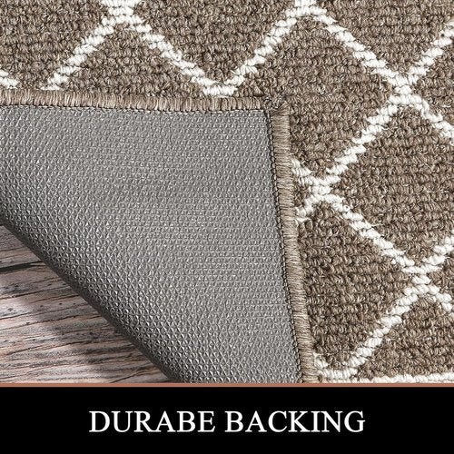 Hebe Indoor Door Mat - 32"x48" Non-Slip Welcome Mat | Washable Dirt Trapper for Entryway & Kitchen