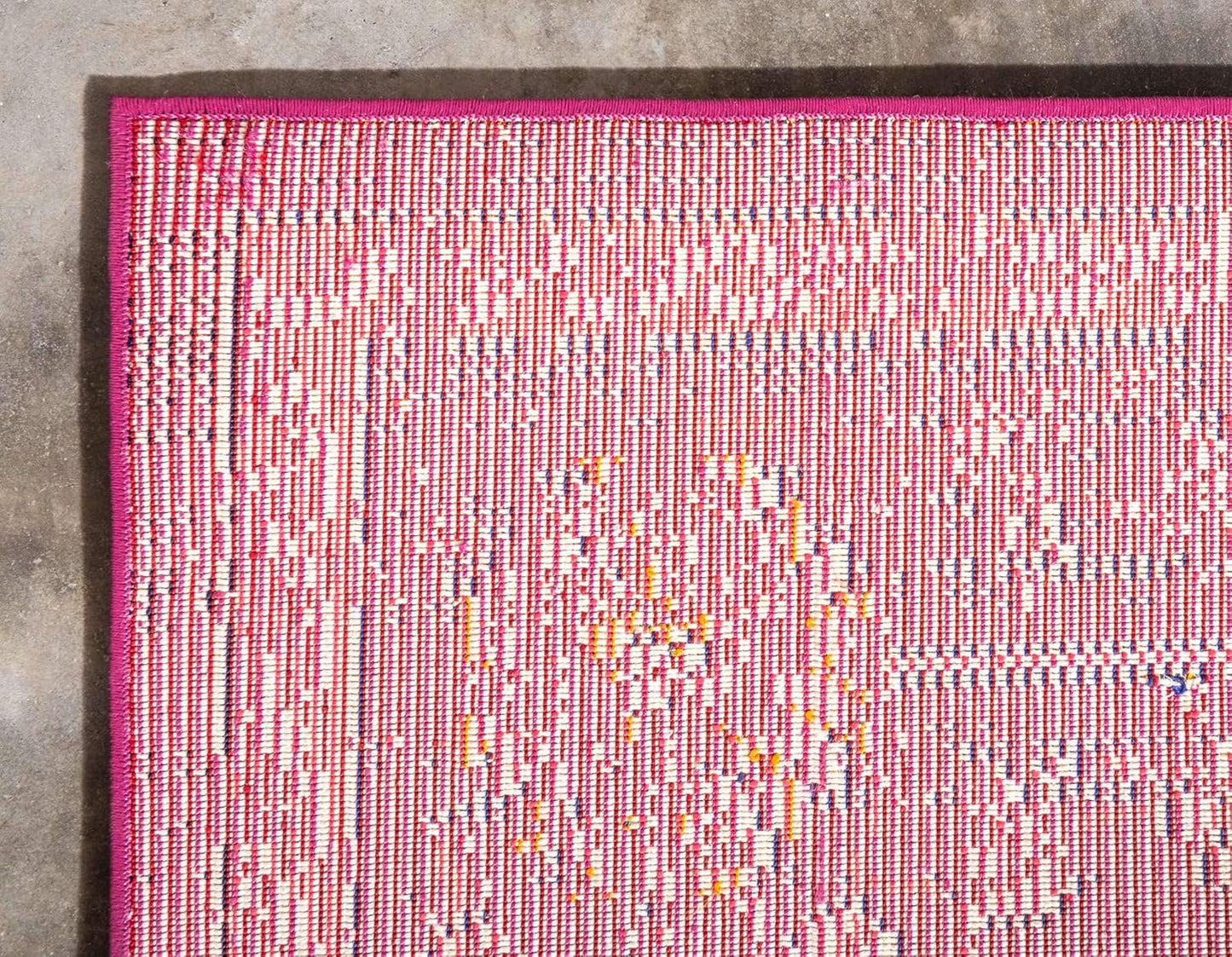 Unique Loom Medici Collection Vintage Botanical Traditional Red Area Rug (4' 0 x 6' 0)