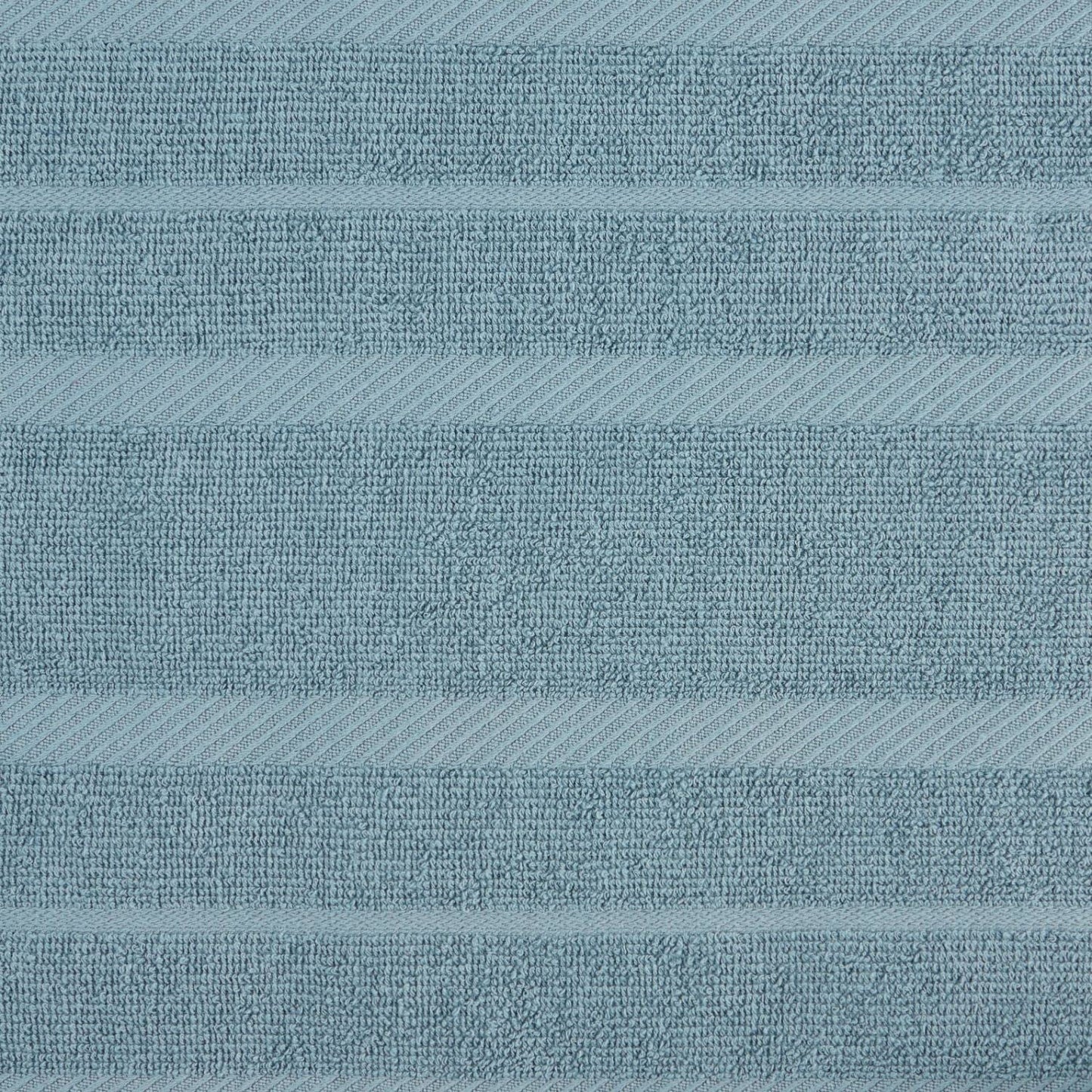 KitchenAid Albany Kitchen Towel 4-Pack Set, Fog Blue/White, 16"x26"