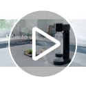 Philips Sparkling Water Maker Soda Streaming Machine Black Plastic