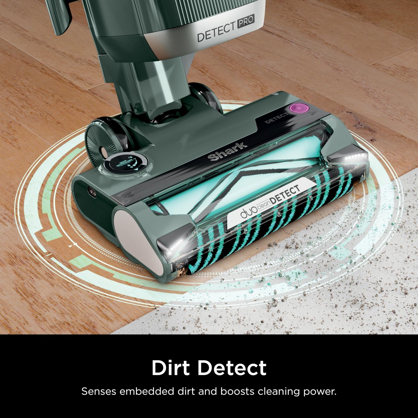 Shark Detect Pro Lift-Away ADV Bagless Upright Vacuum with DuoClean Detect, HEPA Filter, Anti-Allergen, Powerful Suction, and Odor Neutralizer Technology, Evergreen, LA802