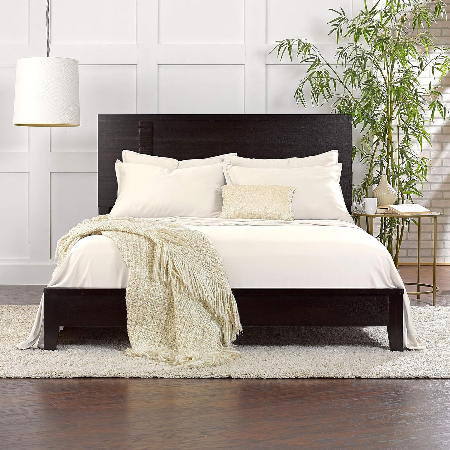 Pure Bamboo Twin Sheets - Luxuriously Soft 100% Organic Viscose Bed Set | Cooling Comfort, Ivory