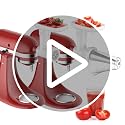 InnoMoon Fruit & Vegetable Strainer Attachment for KitchenAid Stand Mixer - Black