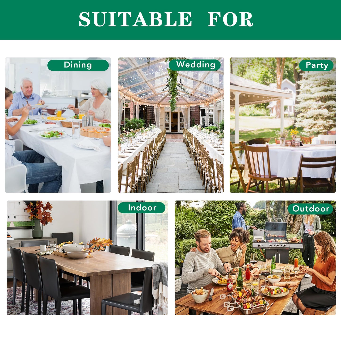 Biscaynebay Round Tablecloth 60 Inch-Sage Outdoor Fabric Table Cover-Small Circle Folding Table Cloths Linen Water Resistant Washable for Kitchen Dining Picnic Patio Outdoor Party Restaurant Tables
