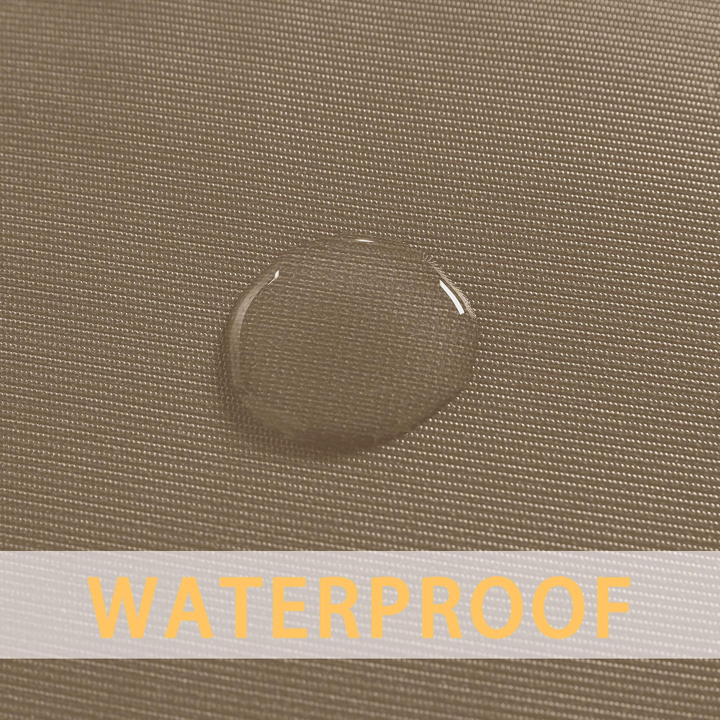 sancua 100% Waterproof Rectangle PVC Tablecloth - 60 x 120 Inch - Oil Proof Spill Proof Vinyl Table Cloth, Wipe Clean Table Cover for Dining Tables, Buffet Parties and Camping, Khaki