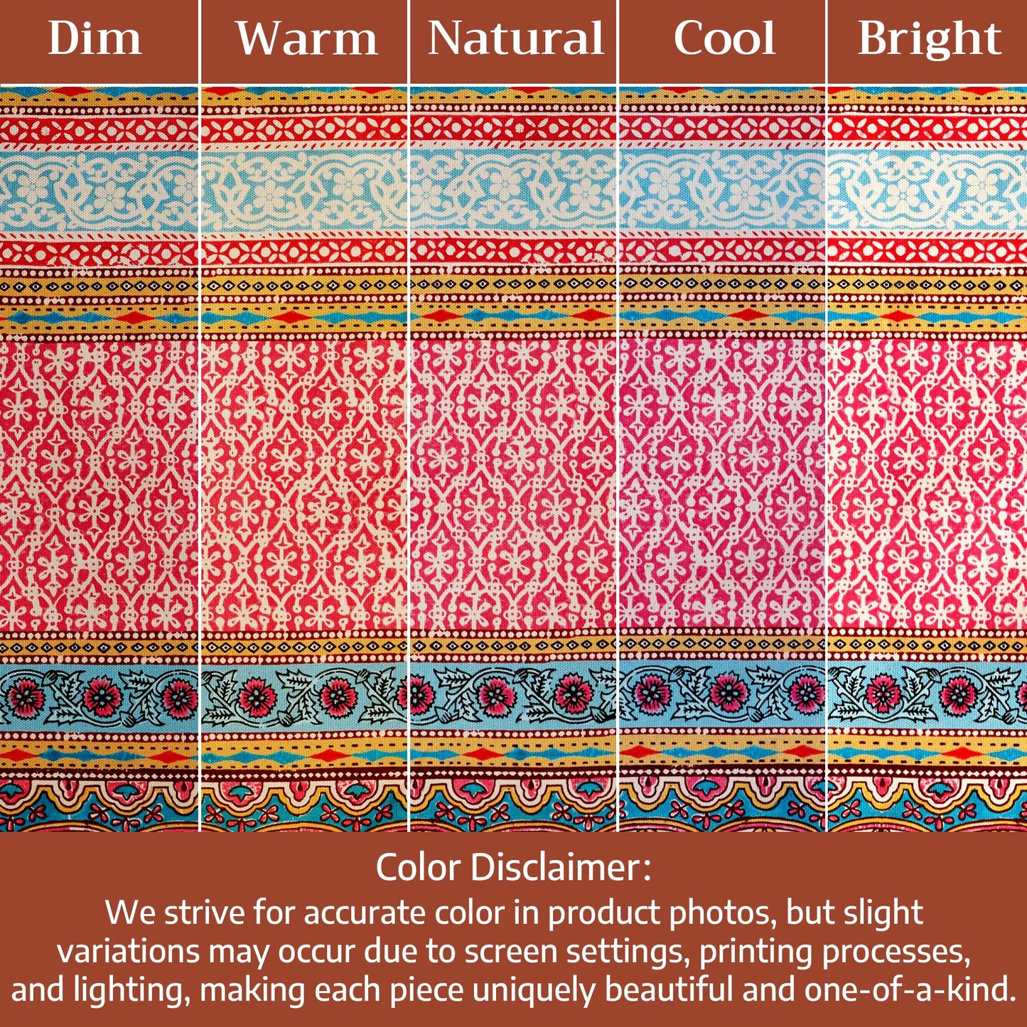 Maison d' Hermine Premium Table Cloth Rectangle Table 100% Combed Cotton 108 x 70 Inches Tablecloth Reusable Decorative for Dining Room, Farmhouse, Home, Party, Festive & Wedding - Lauris