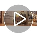 HIGDBFE 41.3W Shoe Cabinet with Flip Drawers, Coat Rack & LED Lighting