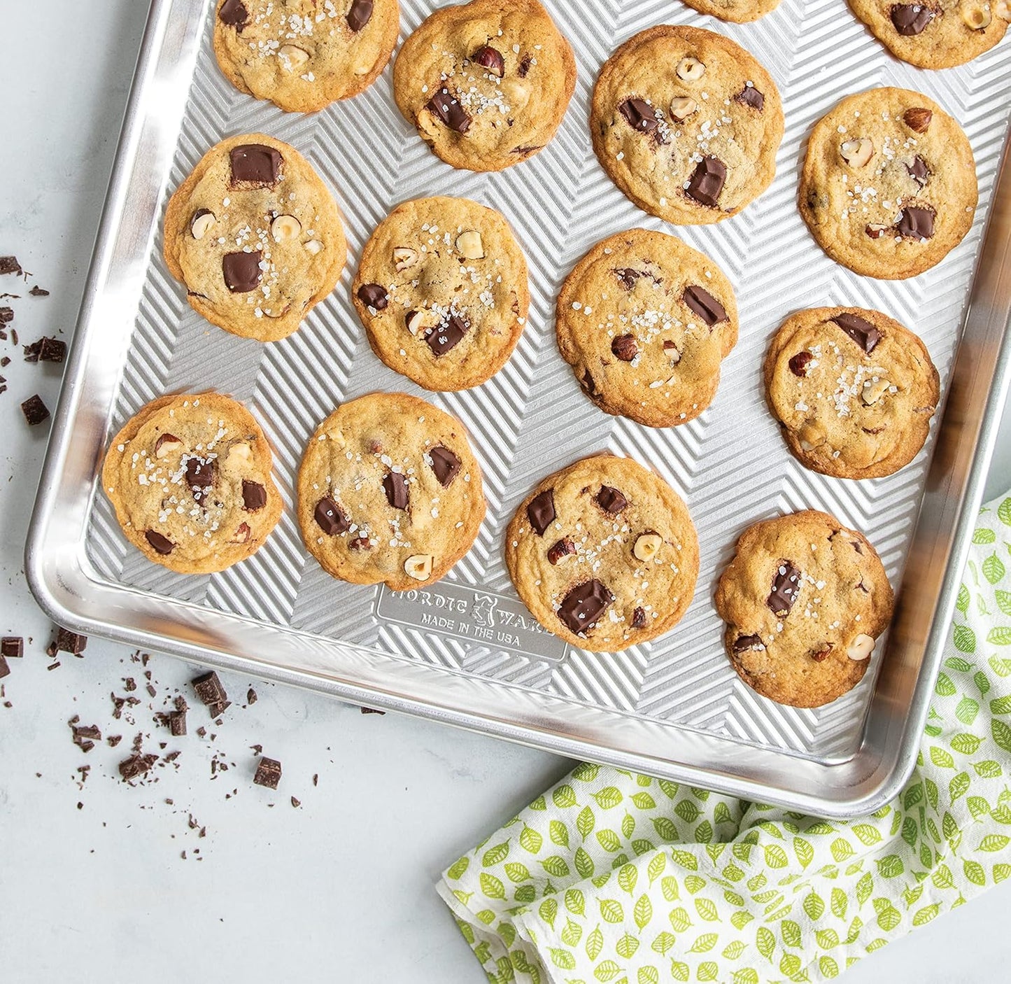 Nordic Ware Prism Big Sheet Baking Pan Set - 2-Pack for Perfectly Even Baking