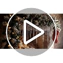 6 Pcs Clear Christmas Icicle Ornaments 12x10 Inches with Double Sided Tape