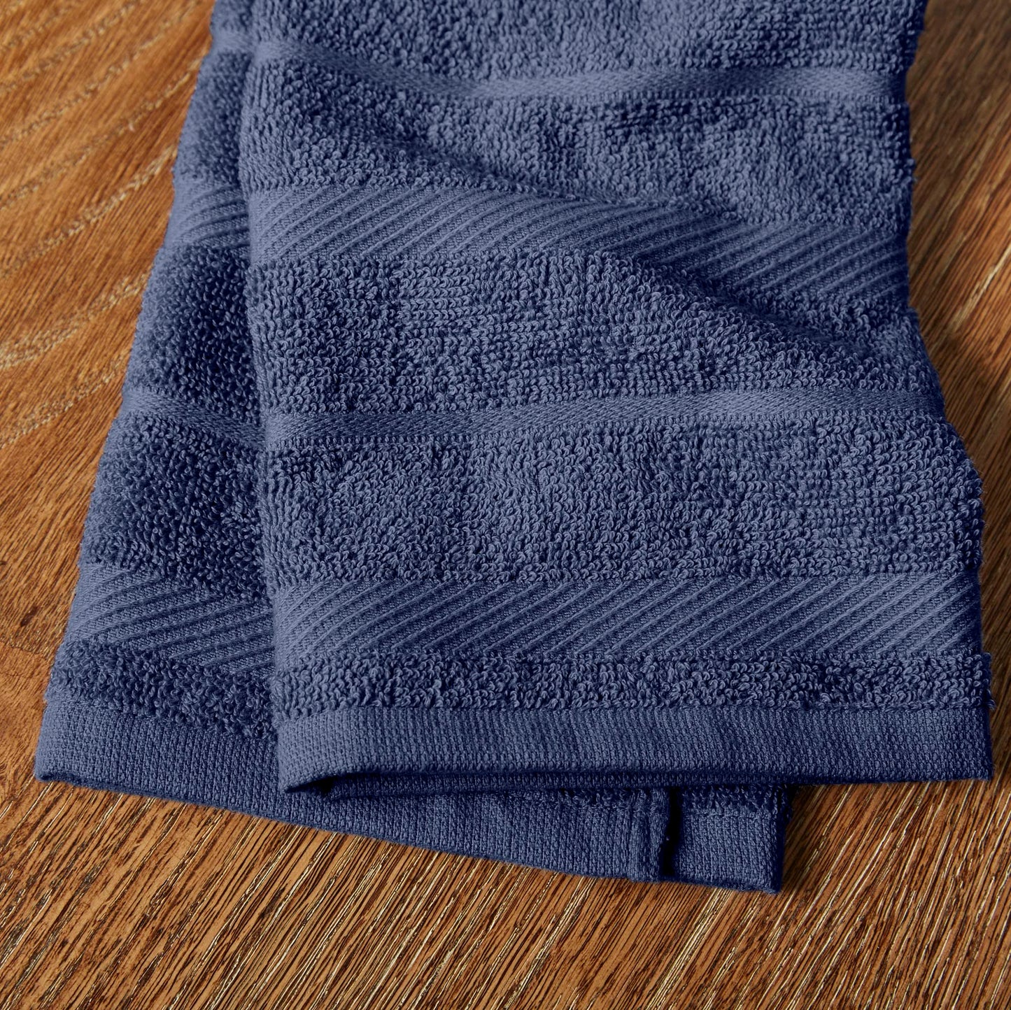 KitchenAid Albany Kitchen Towel 4-Pack Set, Blue Willow/White, 16"x26"