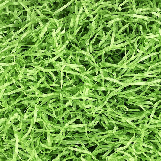 Asekonc 1/2 LB Easter Green Grass Green Raffia Grass Super Large Pack Recyclable Paper Shred for Easter Basket Filler Creative Eggs Decor Filler Gift Wrapping