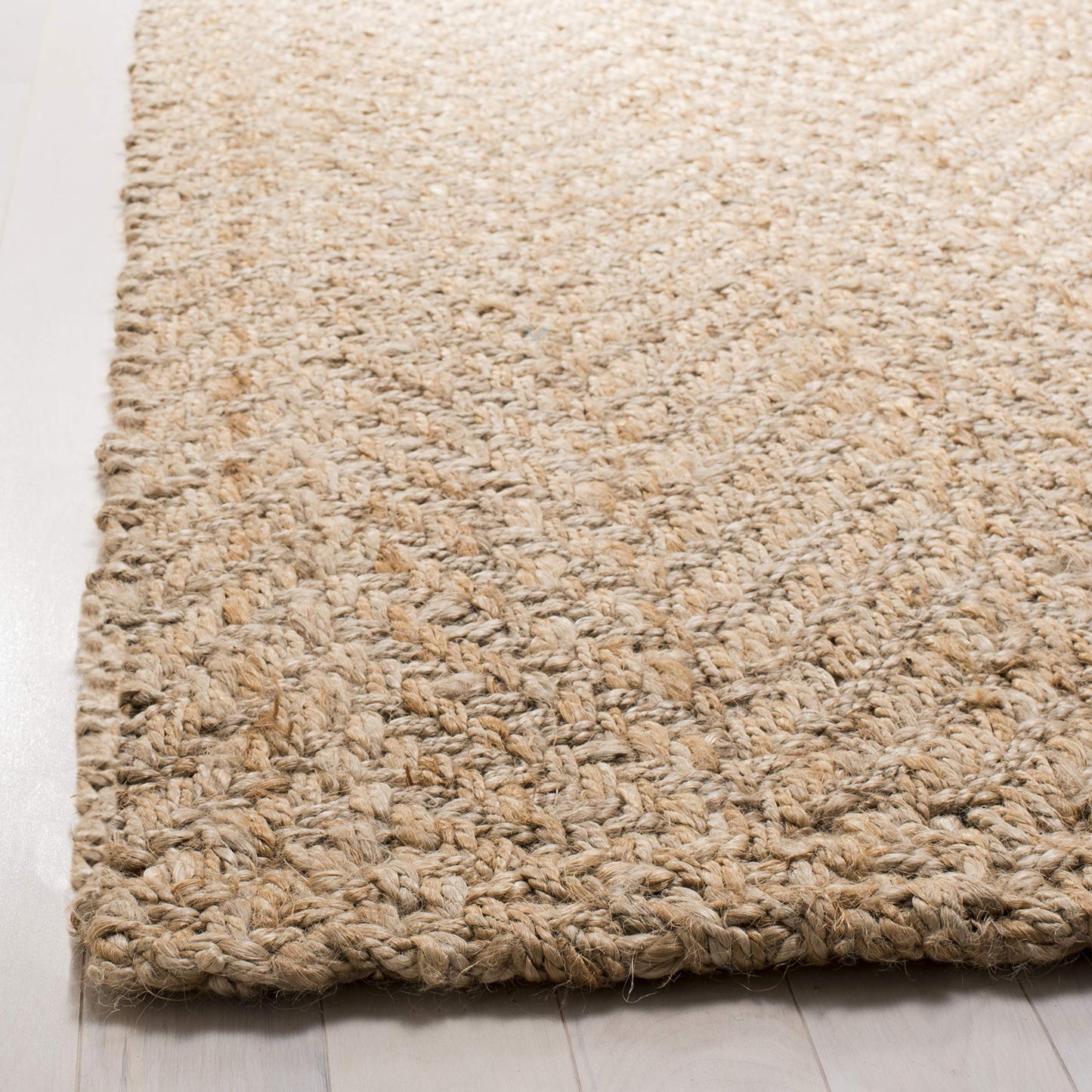 SAFAVIEH Natural Fiber Collection Runner Rug - 2'3" x 8', Natural, Handmade Jute, Ideal for High Traffic Areas in Living Room, Bedroom (NF265A)