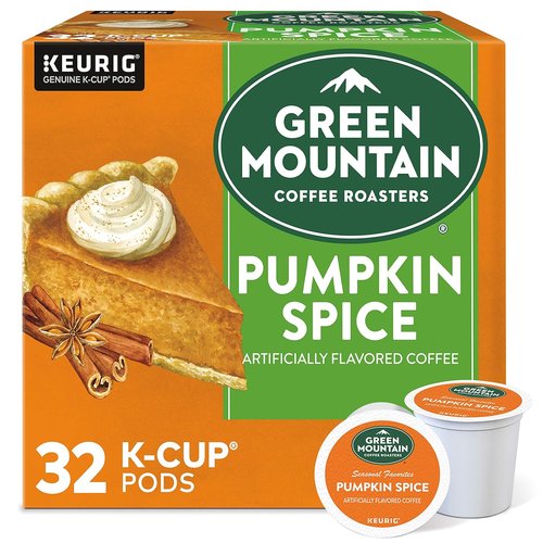 Green Mountain Coffee Roasters Pumpkin Spice Coffee Pods - Seasonal Selection | 32 Count