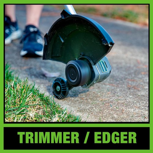 Genesis G20MAX 20V String Trimmer & Edger - 12" Electric Weed Wacker with Adjustable Height & Pivoting Head, 2.0Ah Battery & Quick Charger