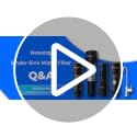 Waterdrop RF10-UF Water Filter Replacement for WD-10UA/10UA-UF/10UB/10UB-UF - Black