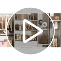 Clear Stackable Purse Organizer for Closet Shelves - 4 Pack