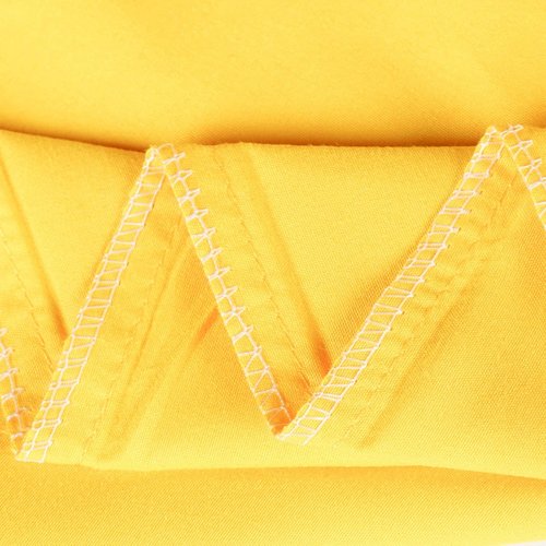 BEDSUM Microfiber Pillowcases Set of 2 - Soft, Wrinkle Resistant, Easy Care | 20x26 Inches, Yellow