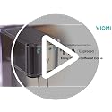 VIOMI T1A Espresso Machine with Milk Frother Button - Cold Brew & Hot Coffee