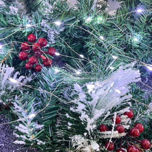 Etinga 10 Pack Fairy Lights Battery Operated String Lights, 10 LED on 3.3ft Silvery Copper Wire，for Flowers Gift Box Wedding Party Christmas Decoration (10 Pack, Cool White)