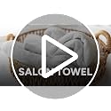 Avalon Towels Salon Hand Towels Black 16x27 Inches Pack of 24 - 100% Cotton Absorbent Spa & Gym Towels
