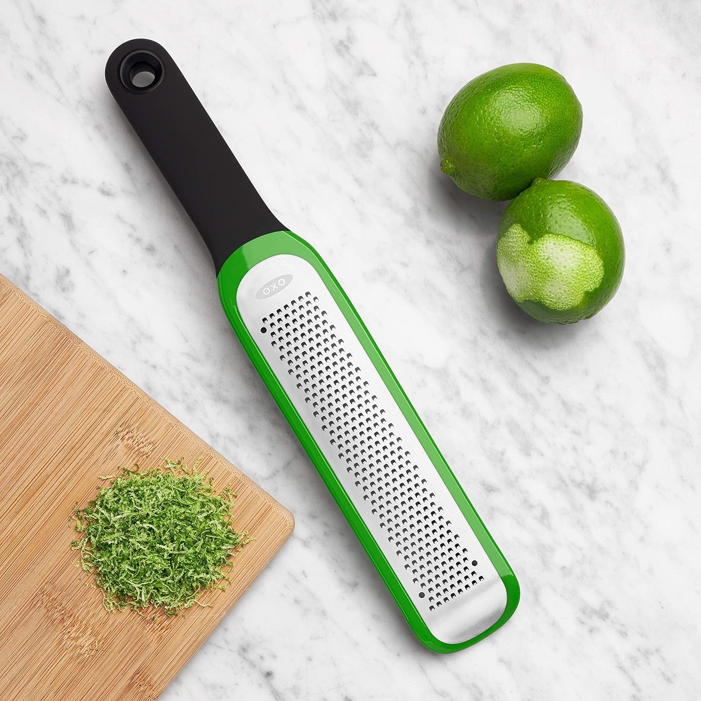 OXO Good Grips Zester & Grater - Precision Etched Blades for Effortless Grating & Zesting