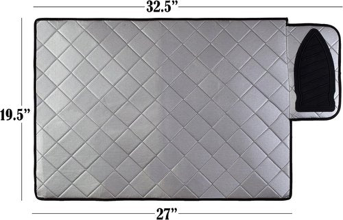 Handy Laundry Magnetic Ironing Mat - Transform Any Surface into an Ironing Board | Silicone, 19 x 28 Inches