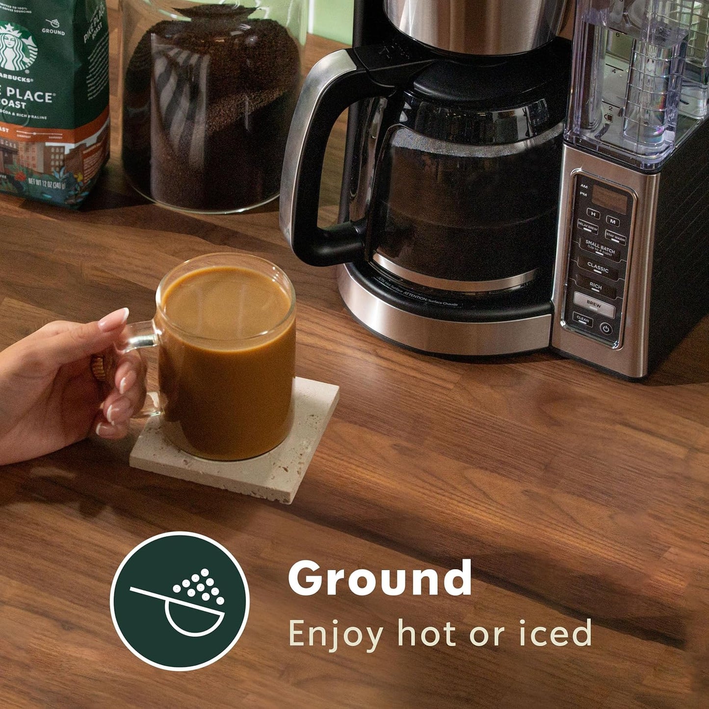 Starbucks Ground Coffee - Dark Roast Variety Pack | Three 12 oz Bags for Hot or Iced Coffee