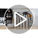 Insulated 68 oz Stainless Steel Coffee Carafe Set - Silver, 2 Pieces